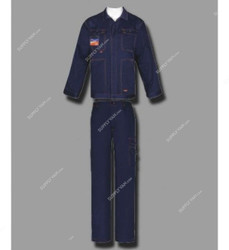 Taha Safety Pant and Shirt, Navy Blue, 2XL