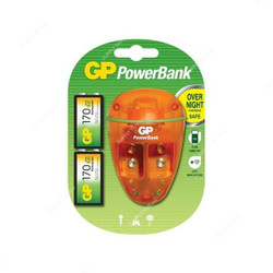 GP Cordless Battery Charger, GPPB09BS17R8-2UE2, 120-230VAC