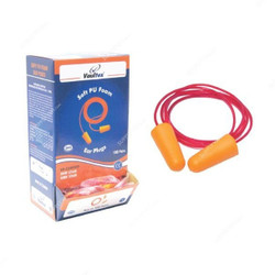 Vaultex Corded Ear Plug, VPC, Red