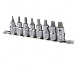 Genius Metric Hex Bit Socket Set, BS-408H, 8PCS