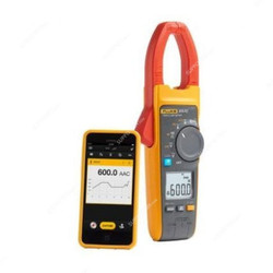 Fluke True RMS AC/DC Clamp Meter, 375FC, 600A, 1000V