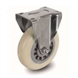 Fix Plate Caster, 31100, Medium Duty, 10CM, 90Kg