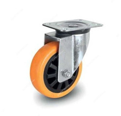 Swivel Plate Caster, 46200, Medium Duty, 20CM, 350Kg