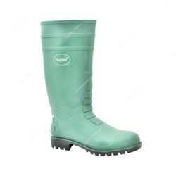 Vaultex Steel Toe Gumboots, RBG, Size43, Green, Mid Calf