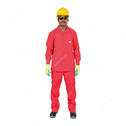 Workland Pant and Shirt, 2RWL, 135GSM, XL, Red