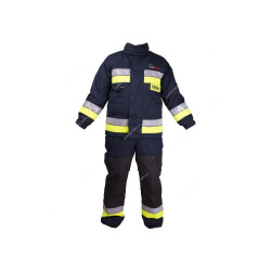 Naffco Fire Fighting Suit, BDUS 1-6 Nomex IIIA, Nomex, Free Size