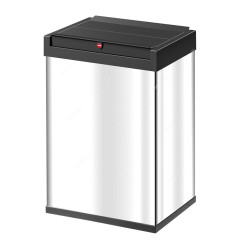 Hailo Waste Bin, HLO-0840-111, Big Box Swing L, 40 Litres, Silver