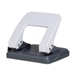 Deli Paper Punch, E0102, 20 Sheets, Grey