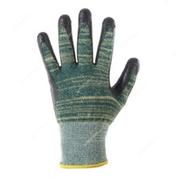 Honeywell Gloves, MDL5, SHARPFLEX Nit, Size10, Yellow and Green, PK20