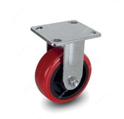 NSF Germany Fix Plate Caster, 089125, Heavy Duty, 12.5CM, 200KG