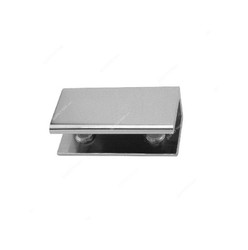 Yingda Square Glass Holder Clip, YD-072, Zinc Alloy, 7MM, Silver