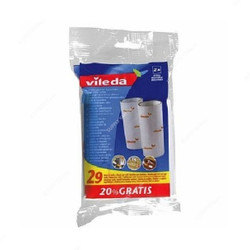 Vileda Cloth Lint Roller/Remover Refill, VLFC123756, PK2