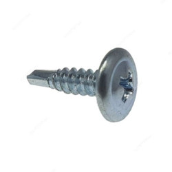 Torq Self Drilling Screw, 162442016, 4.2 x 16MM, Silver, PK1000