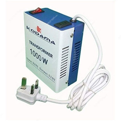 Kodama Transformer Power Converter, KT1000W, 220-110V, Blue and White