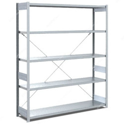 Bito Boltless Shelving With 5 Shelves, 10-17035, 2000 x 400MM, Galvanised