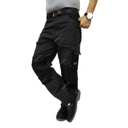 Empiral Cargo Pants, E106782801, Cotton, L, Grey and Black