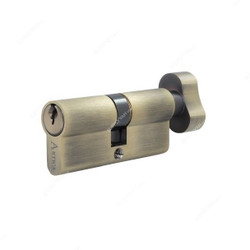 Artica Cylindrical Lock With Key, EPC70NKT-MAB, 70MM, Brass