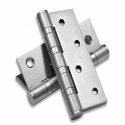 Tuf-Fix Door Hinges, 11T801-SN, Satin NickelPlated Steel, 100 x 75 x 2.5MM