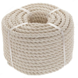 Multipurpose Rope, Cotton, 28MM, White