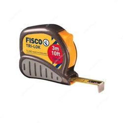 Fisco Measuring Tape, TL3ME, Tri-Lok, 3 Mtrs x 13MM