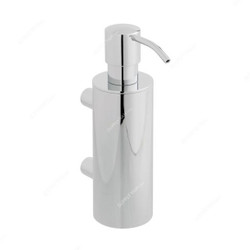 Vado Soap Dispenser, Elements, Wall Mounted, Chrome, Silver