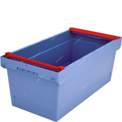 Bito Multipurpose Container With Stacking Rails, MBB84321, Polypropylene, 76 Ltrs, 800 x 400MM, Light Blue