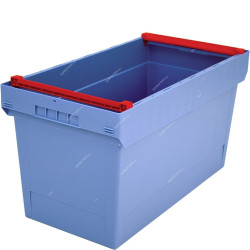 Bito Multipurpose Container With Stacking Rails, MBB84421, Polypropylene, 100 Ltrs, 800 x 400MM, Light Blue