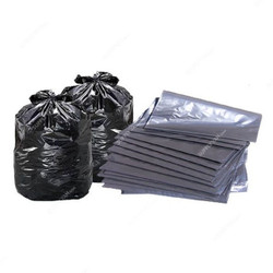 Bin Liner Garbage Bag, Plastic, 50 x 60CM, 5 Kg, Black and White