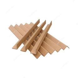 Corrugated Edge Protector, 5MM Thk, 5CM x 5CM Wing Size, 1 Mtrs Length, Brown