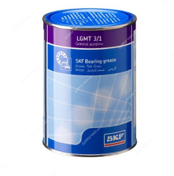 Skf General Purpose Bearing Grease, LGMT3-1, 1 Kg