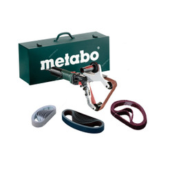 Metabo Tube Belt Sander Set With Metal Carry Case, RBE-15-180, 120V, 1550W