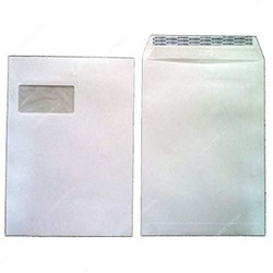 Letter Envelope With Window, C4, 9 x 13 Inch, White, 25 Pcs/Pack