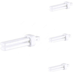 Osram Fluorescent Lamp, Dulux D, 18W, G24q-2, 6500K, Lumilux Cool Daylight, 4 Pcs/Pack