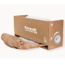 Ranpak Geami WrapPak EX Mini Wrapping Solution, Kraft Paper, 137 Mtrs x 14 Inch, Brown