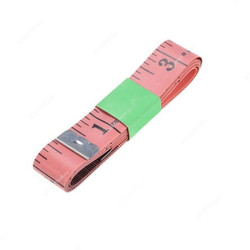Measure Sewing Tape, Vinyl, 12 x 1500MM, Pink
