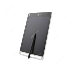 LCD Writing Pad, ABS, 8.5 Inch, CR2020, 130mAh, White