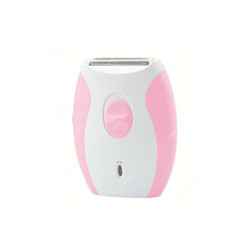 Geepas Rechargeable Shaver, GLS8691, Pink/White