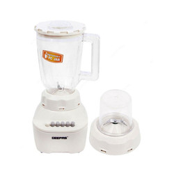 Geepas Electric Blender, GSB5409, 250W, White