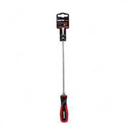 Geepas Screwdriver, GT59217, Slotted, 6.5 x 250MM, Red/Black