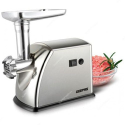 Geepas Electric Meat Grinder, GMG1909, 250W, Silver