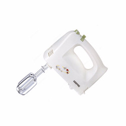 Geepas Hand Mixer, GHM2001, 200W, White