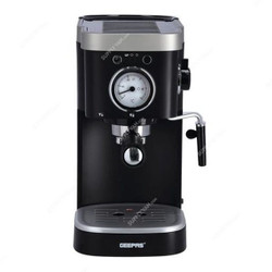 Geepas 3 In 1 Espresso Coffee Machine, GCM41510, Plastic, 20 Bar, Black