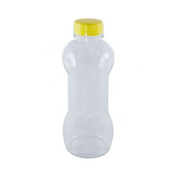 Snh Juice Bottle With Lid, 050CJB10008, Plastic, 1000ML, Clear, 6 Pcs/Pack