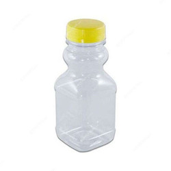 Snh Juice Bottle With Lid, 050CJB250SQ11, Plastic, 250ML, Clear, 12 Pcs/Pack