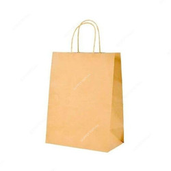 Snh Twisted Handle Kraft Paper Bag, PaperBB28, Brown, 10 Pcs/Pack