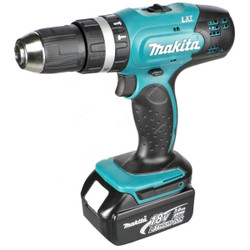 Makita Cordless Hammer Drill, DHP453RFE, 13MM, 18V