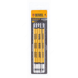 Denzel Phillips Screwdriver Bit, 7711333, PH2 x 6 Inch, 5 Pcs/Pack