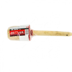 Mtx Round Paint Brush With Wooden/Plastic Handle, 820909, No. 20, Natural Bristle, 65MM