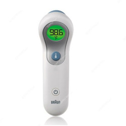 Braun No Touch and Forehead Thermometer, NFT3000, White