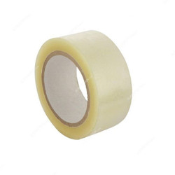 Water Based BOPP Tape, 50 Micron, 48MM x 100 Yards, Clear, 12 Rolls/Pack